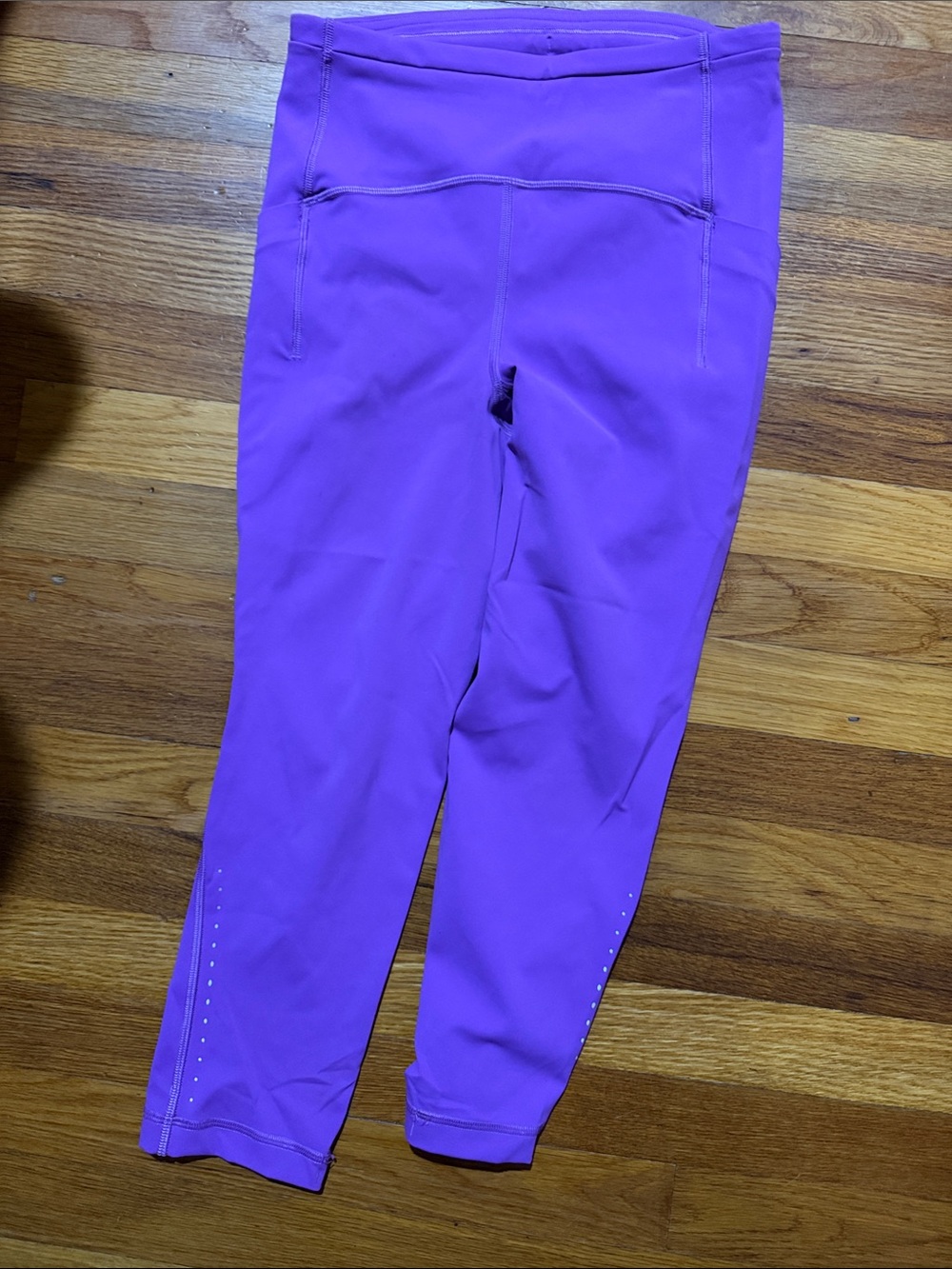 Purple lululemon Active Capri Leggings